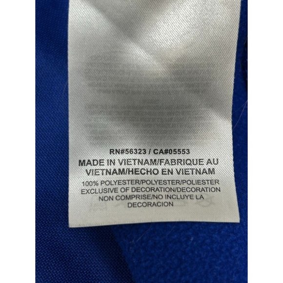 Nike Chicago Cubs Hoodie Mens Small Blue Red Pullover Sweatshirt Baseball - Picture 6 of 6